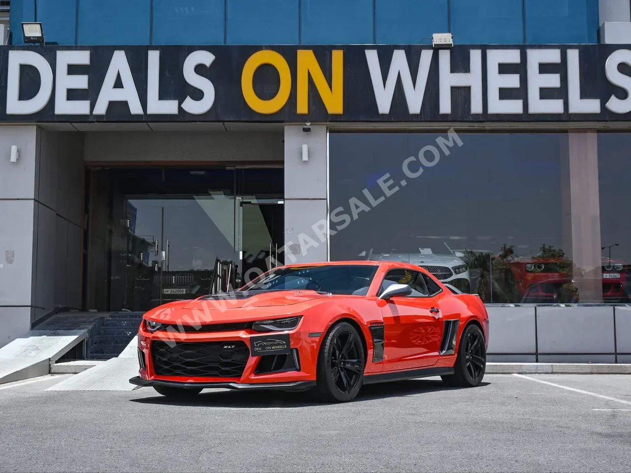 Chevrolet  Camaro  ZL1  2013  Automatic  80,000 Km  8 Cylinder  Rear Wheel Drive (RWD)  Coupe / Sport  Orange  With Warranty