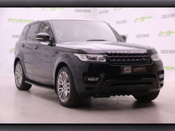 Land Rover  Range Rover  Sport Super charged  2014  Automatic  166,000 Km  8 Cylinder  Four Wheel Drive (4WD)  SUV  Black