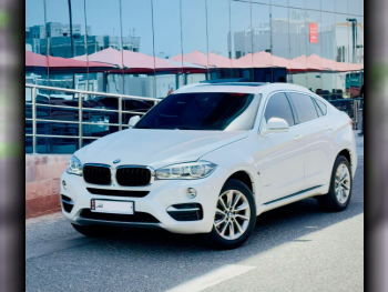 BMW  X-Series  X6  2017  Automatic  96,000 Km  6 Cylinder  Four Wheel Drive (4WD)  SUV  White