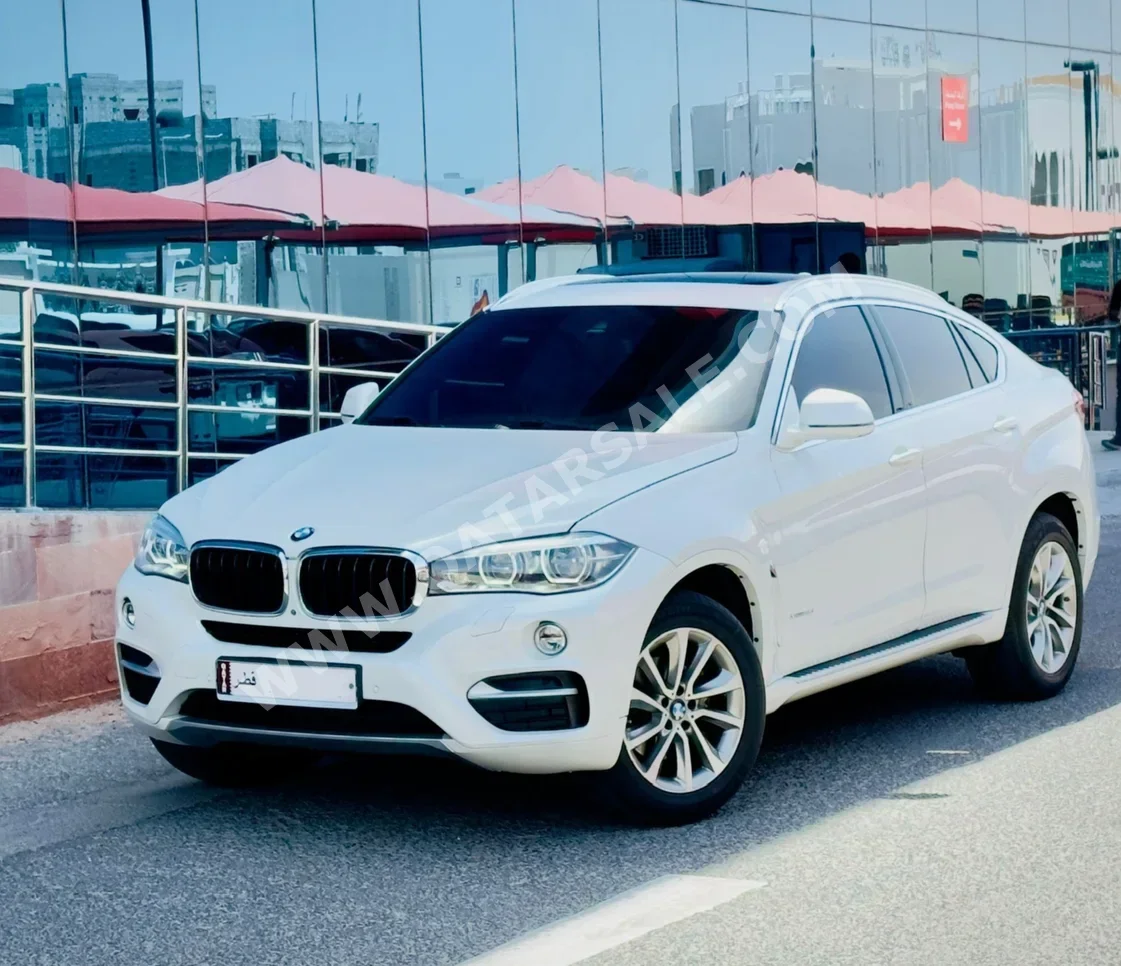 BMW  X-Series  X6  2017  Automatic  96,000 Km  6 Cylinder  Four Wheel Drive (4WD)  SUV  White