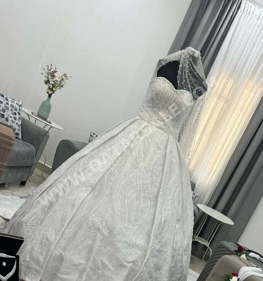 Wedding Dress  - Multi-Colored  -Size: Medium