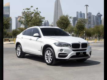 BMW  X-Series  X6  2015  Automatic  152,000 Km  6 Cylinder  Four Wheel Drive (4WD)  SUV  White
