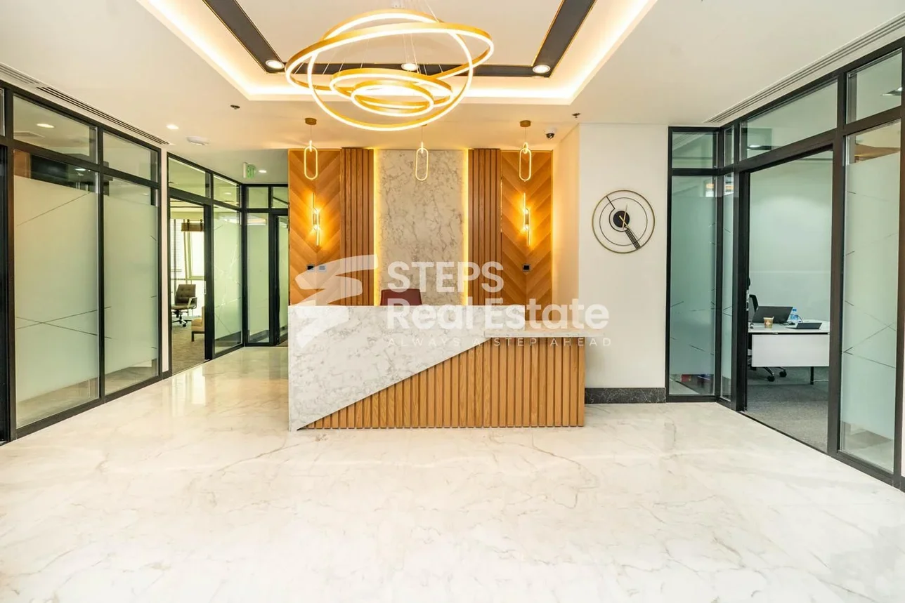 Commercial Offices - Fully Furnished  - Lusail  - Marina District