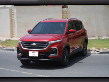Chevrolet  Captiva  LS  2023  Automatic  13,500 Km  4 Cylinder  Front Wheel Drive (FWD)  SUV  Red  With Warranty