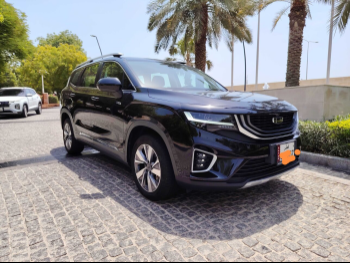 Geely  Okavango  2022  Automatic  46,000 Km  4 Cylinder  All Wheel Drive (AWD)  SUV  Black  With Warranty