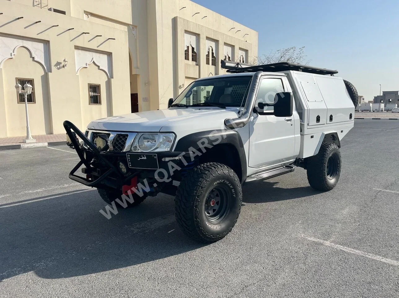 Nissan  Patrol  Pickup  2013  Manual  139,000 Km  6 Cylinder  Four Wheel Drive (4WD)  Pick Up  White
