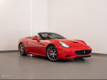 Ferrari  California  2012  Automatic  115,850 Km  8 Cylinder  Rear Wheel Drive (RWD)  Convertible  Red