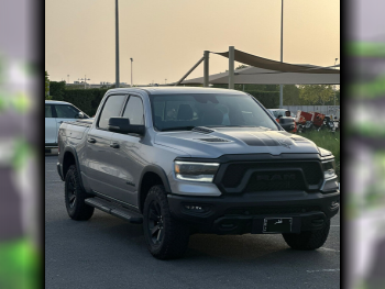 Dodge  Ram  Rebel  2024  Automatic  11,500 Km  8 Cylinder  Four Wheel Drive (4WD)  Pick Up  Silver  With Warranty