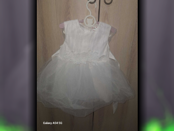 Kids Clothes Dresses  Chiffon  White  Turkey  Spring/Summer /  S /  6-7 Years  Girls