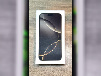 Apple  - Iphone 16  - Pro Max  - Natural Titanium  - 256 GB  - Under Warranty