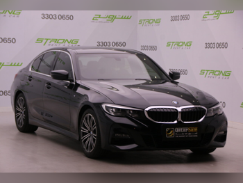 BMW  3-Series  320i  2021  Automatic  21,000 Km  4 Cylinder  Rear Wheel Drive (RWD)  Sedan  Black  With Warranty