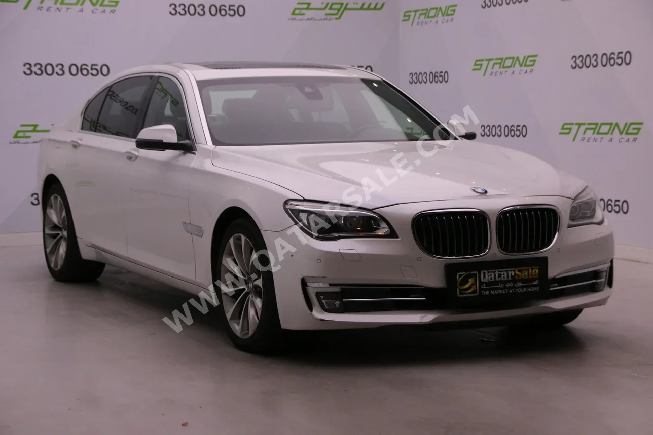 BMW  7-Series  730 Li  2015  Automatic  87,000 Km  6 Cylinder  Rear Wheel Drive (RWD)  Sedan  White