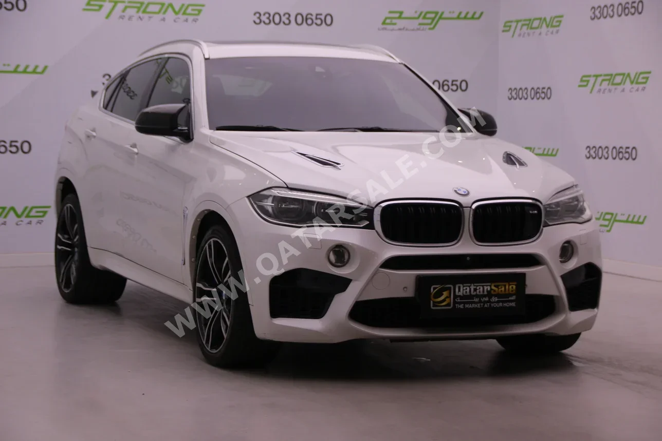 BMW  X-Series  X6 M  2016  Automatic  105,000 Km  8 Cylinder  Four Wheel Drive (4WD)  SUV  White