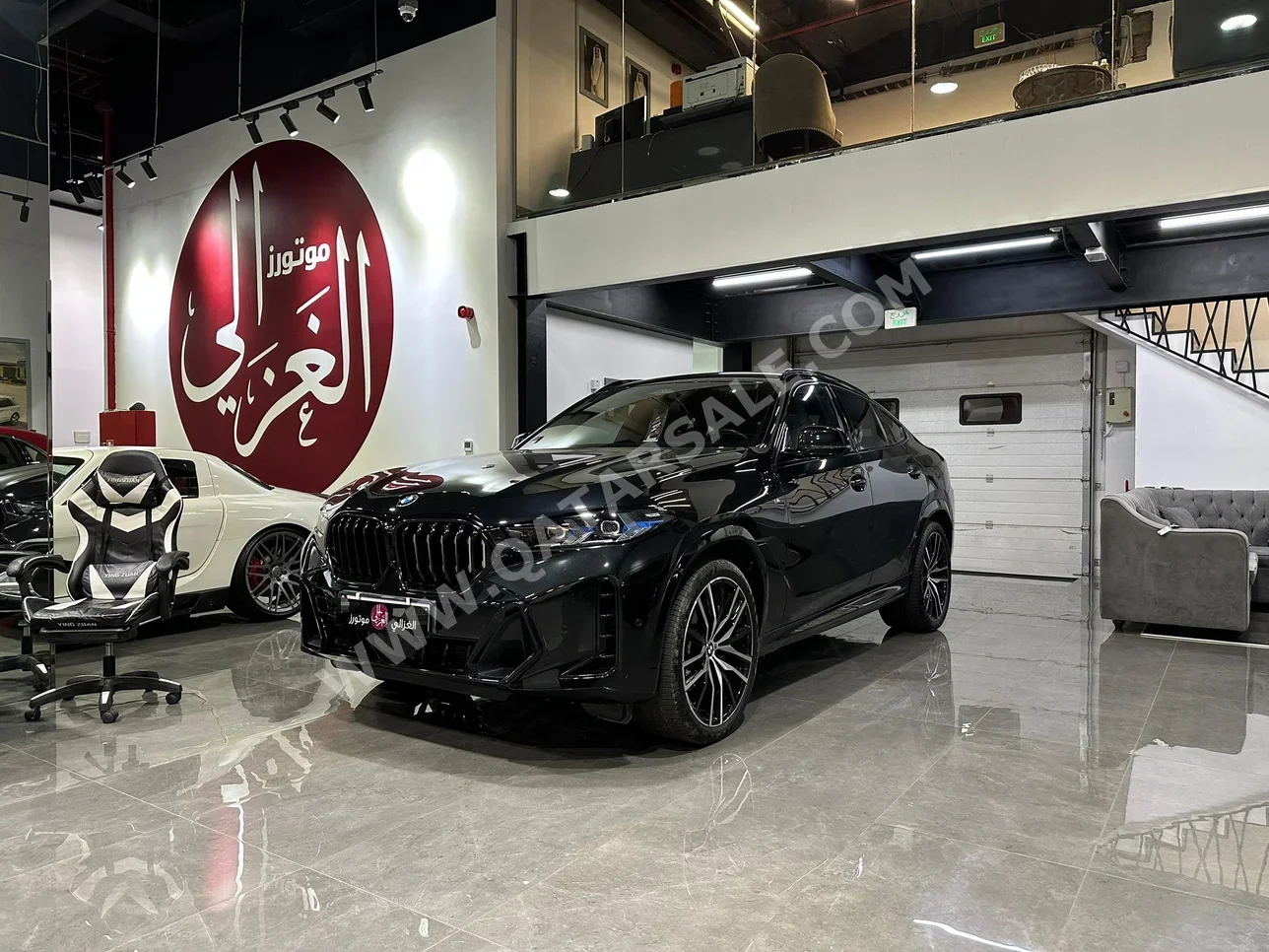 بي ام دبليو  الفئة - اكس  اكس 6  2024  اوتوماتيك  18,000 كم  6 سلندر  دفع رباعي  اس يو في  أسود  تحت الضمان