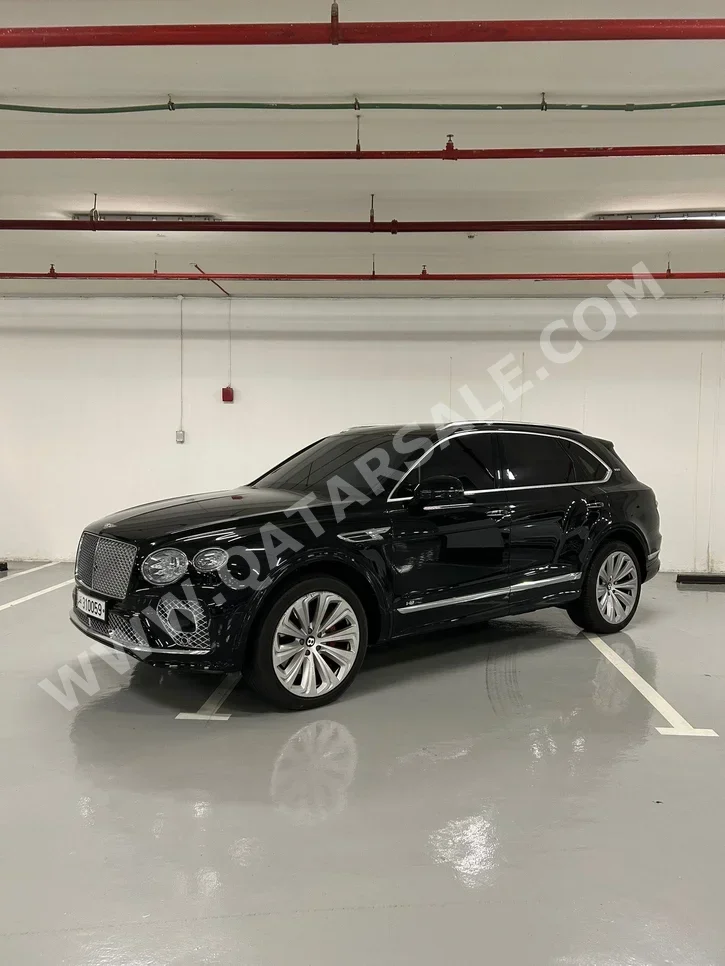 Bentley  Bentayga  First Edition  2021  Automatic  91,000 Km  8 Cylinder  Four Wheel Drive (4WD)  SUV  Black