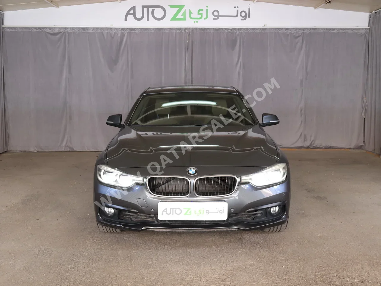 BMW  3-Series  318i  2017  Automatic  108,000 Km  3 Cylinder  Rear Wheel Drive (RWD)  Sedan  Gray