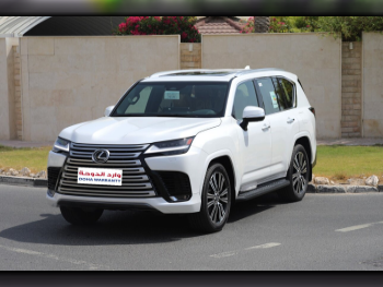 Lexus  LX  600 Luxury  2025  Automatic  0 Km  6 Cylinder  Four Wheel Drive (4WD)  SUV  White  With Warranty