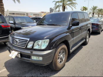 لكزس  ال اكس  570  2003  اوتوماتيك  118,000 كم  8 سلندر  دفع رباعي  اس يو في  أسود