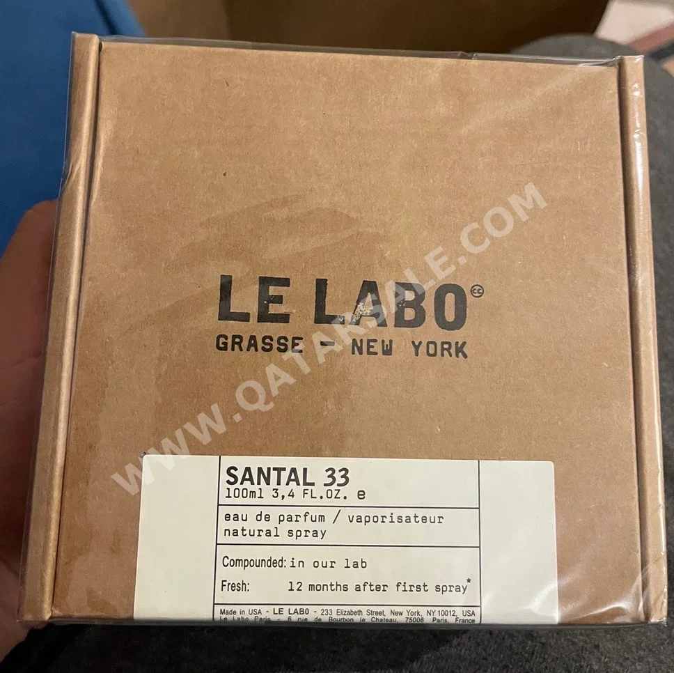 Perfume & Body Care Perfume  Unisex  Le Labo  France  100 ml