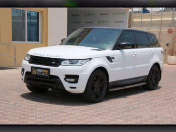 Land Rover  Range Rover  Sport Super charged  2014  Automatic  175,000 Km  8 Cylinder  Four Wheel Drive (4WD)  SUV  White