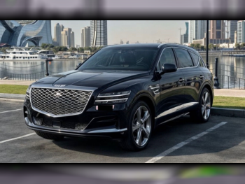 Genesis  GV 80  2021  Automatic  78,000 Km  6 Cylinder  All Wheel Drive (AWD)  SUV  Black  With Warranty