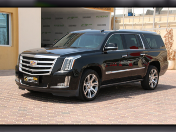 Cadillac  Escalade  2015  Automatic  147,000 Km  8 Cylinder  Four Wheel Drive (4WD)  SUV  Black
