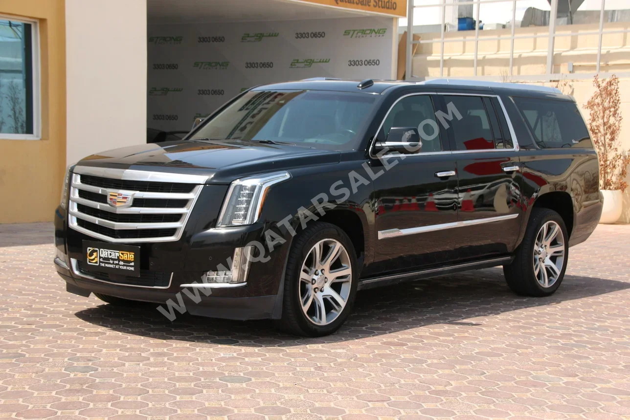 Cadillac  Escalade  2015  Automatic  147,000 Km  8 Cylinder  Four Wheel Drive (4WD)  SUV  Black