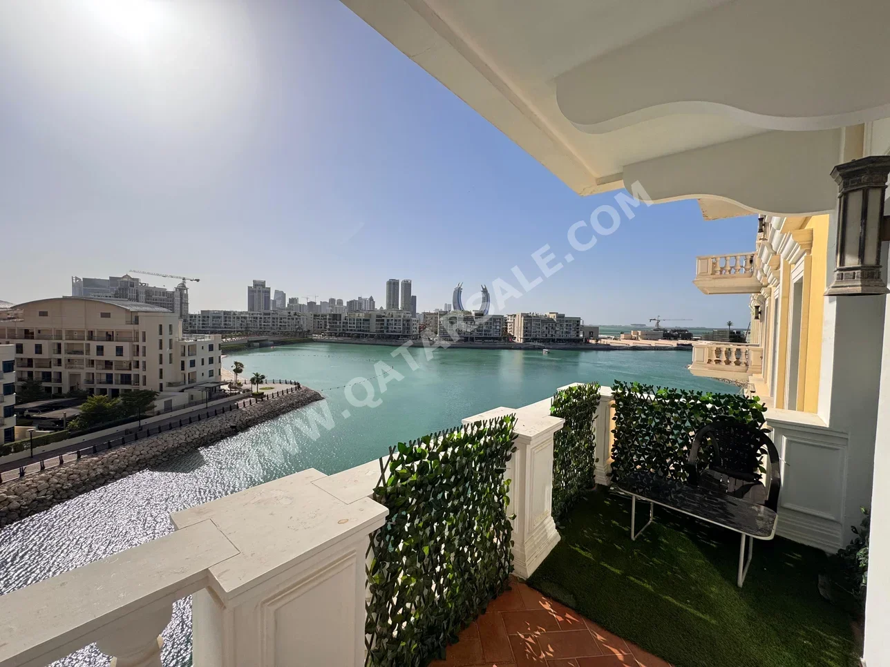 2 Bedrooms  Apartment  For Sale  in Doha -  The Pearl  Semi Furnished