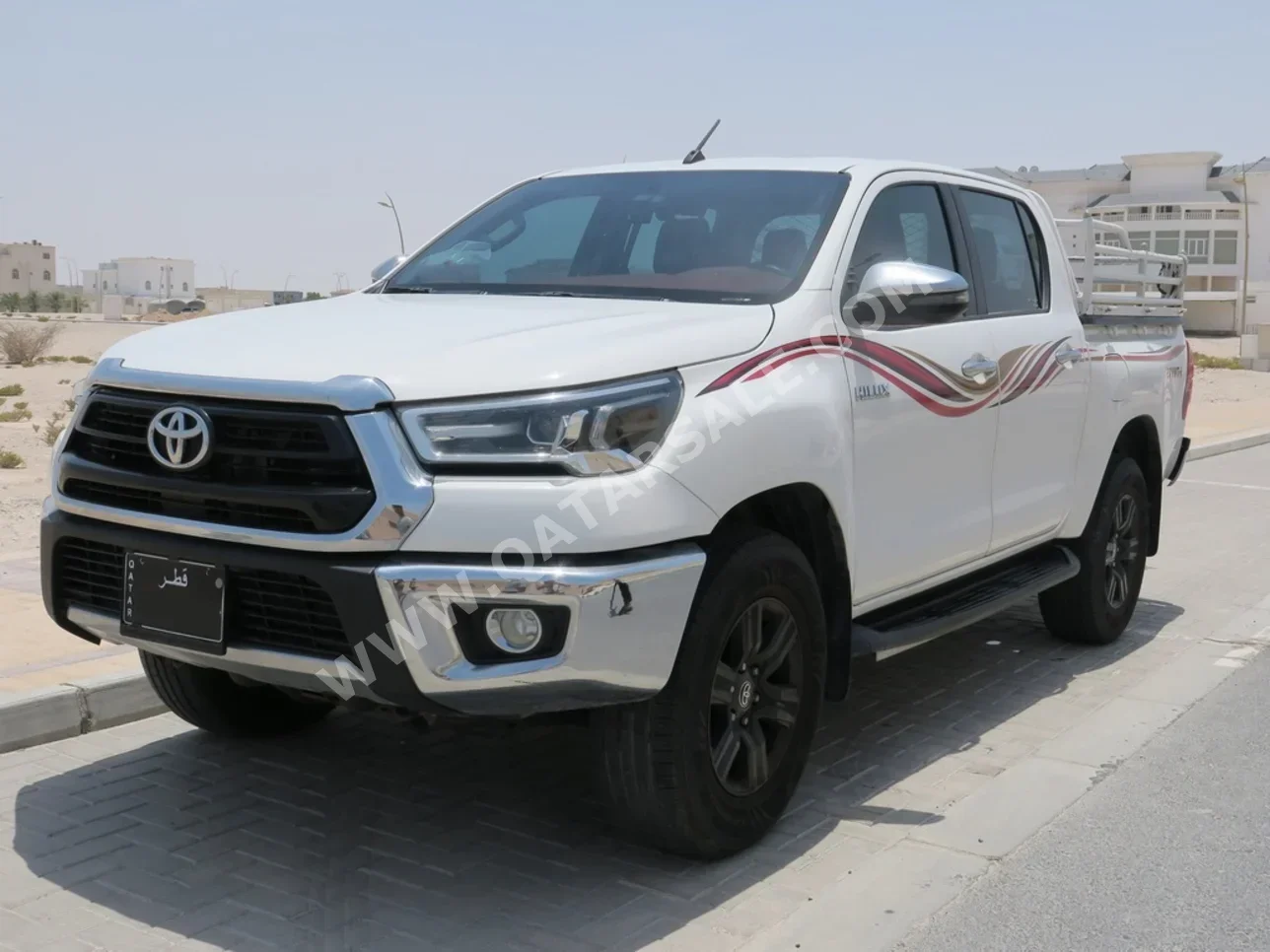 Toyota  Hilux  2021  Automatic  151,000 Km  4 Cylinder  Four Wheel Drive (4WD)  Pick Up  White