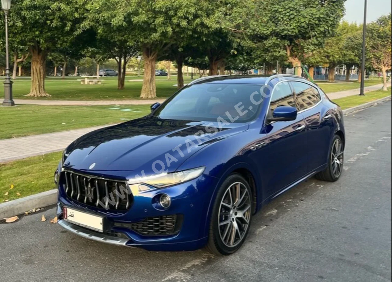 Maserati  Levante  S  2017  Automatic  92,000 Km  6 Cylinder  All Wheel Drive (AWD)  SUV  Blue