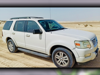 فورد  اكسبلورر  اكس ال تي  2009  اوتوماتيك  159,000 كم  6 سلندر  دفع رباعي  اس يو في  أبيض