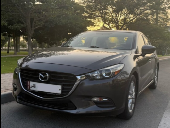 Mazda  Mazda 3  2019  Automatic  68,000 Km  4 Cylinder  Front Wheel Drive (FWD)  Sedan  Gray