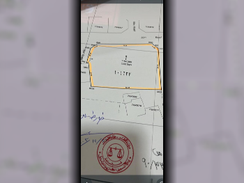 Lands For Sale in Umm Salal  - Umm Salal Ali  -Area Size 6,250 Square Meter