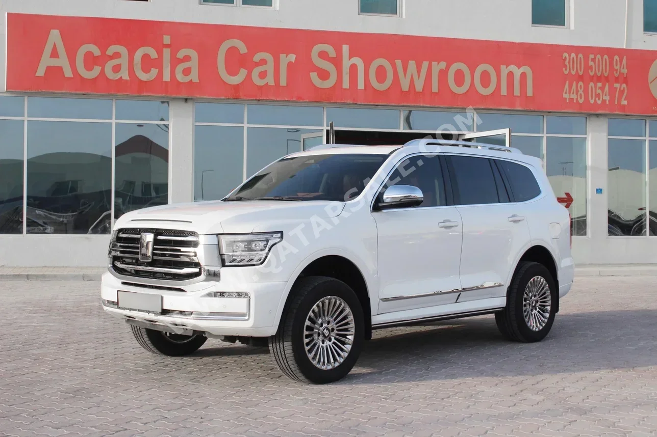 GWM  Tank  500  2025  Automatic  5,000 Km  6 Cylinder  Four Wheel Drive (4WD)  SUV  White  With Warranty
