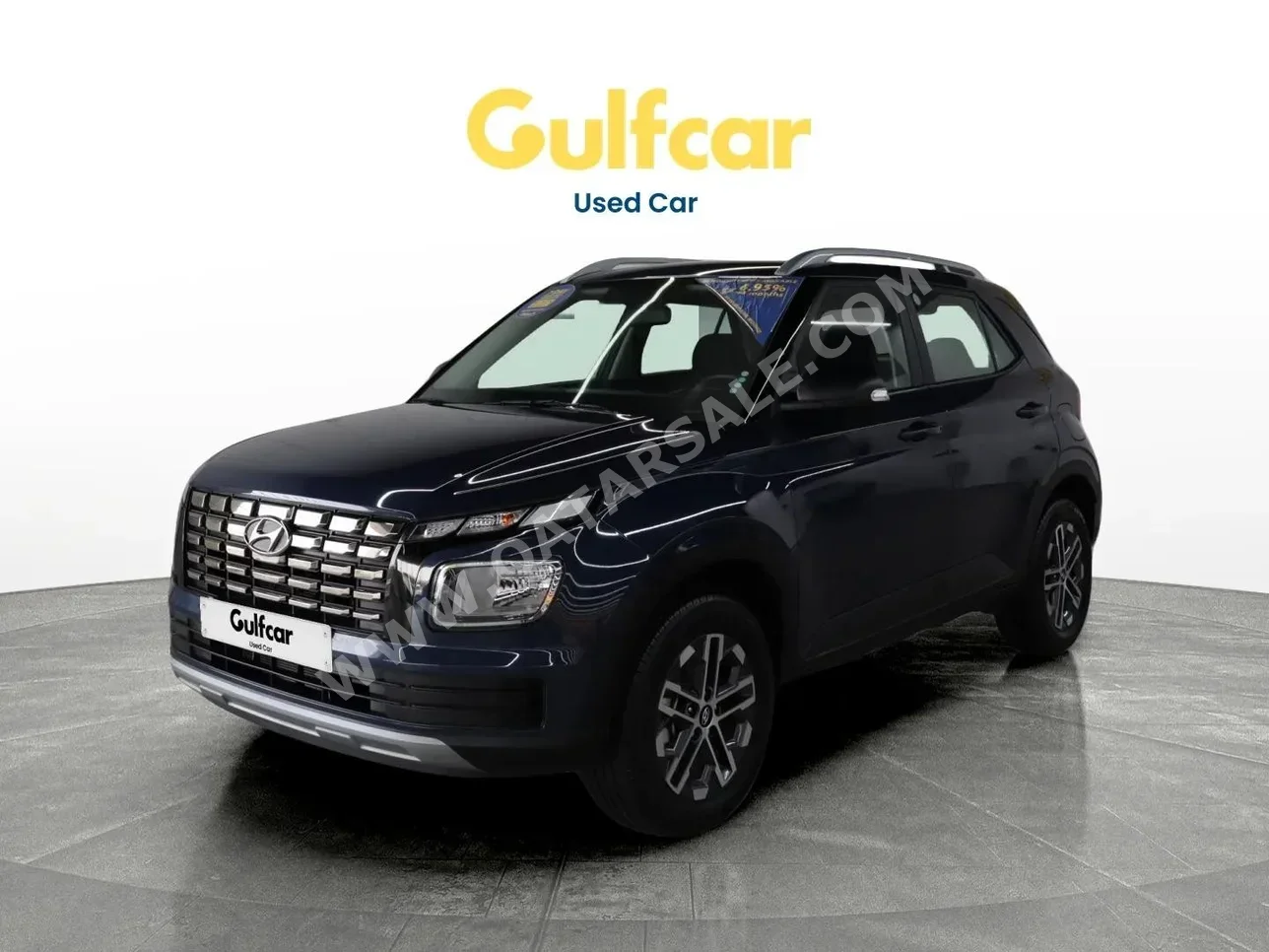 Hyundai  Venue  2024  Automatic  19,099 Km  3 Cylinder  Front Wheel Drive (FWD)  SUV  Blue  With Warranty