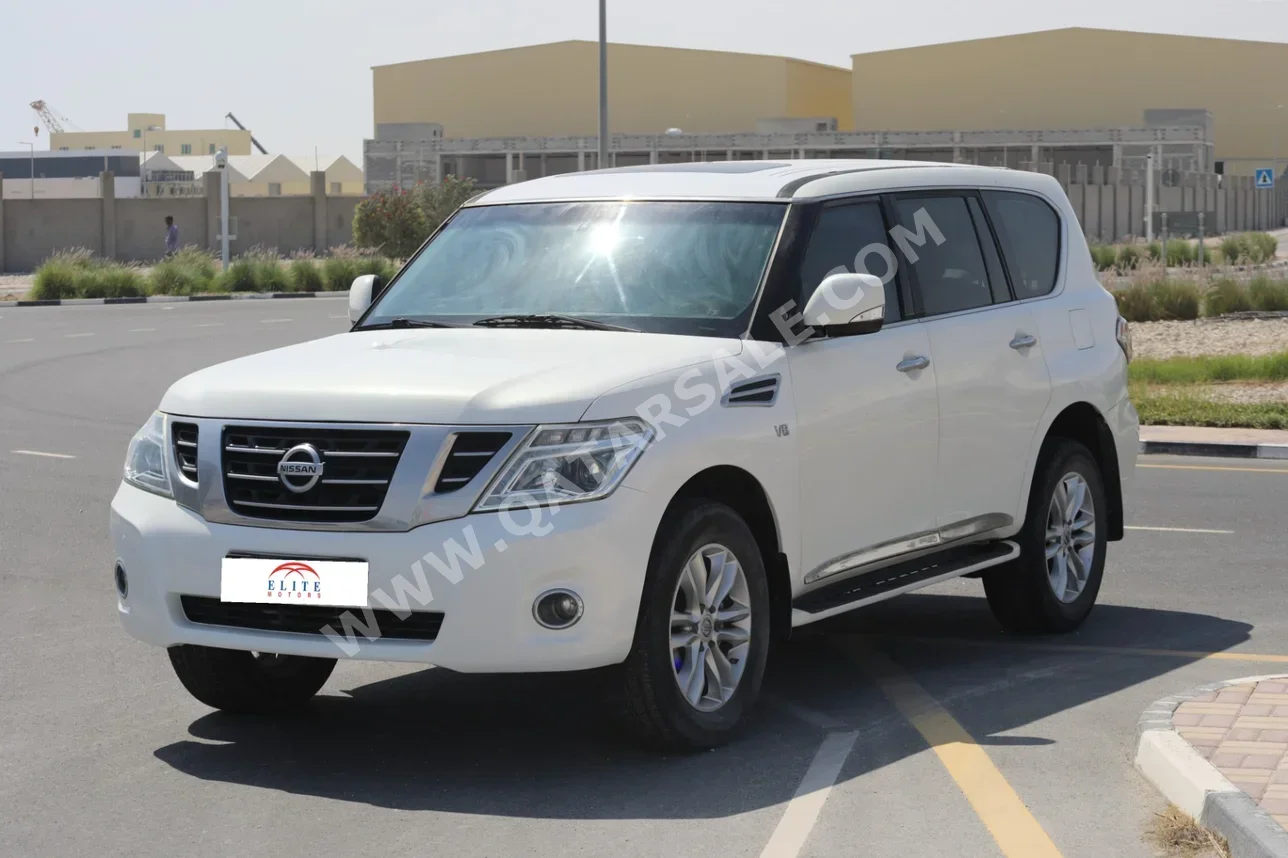 Nissan  Patrol  LE  2013  Automatic  249,000 Km  8 Cylinder  Four Wheel Drive (4WD)  SUV  White