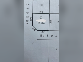 Lands For Sale  in Al Rayyan  - Al Gharrafa  -Area Size 840 Square Meter
