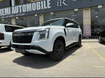 Nissan  Patrol  XE  2025  Automatic  0 Km  6 Cylinder  Four Wheel Drive (4WD)  SUV  White  With Warranty