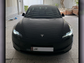 Tesla  Model 3  2024  Automatic  29,000 Km  0 Cylinder  Rear Wheel Drive (RWD)  Sedan  Black  With Warranty