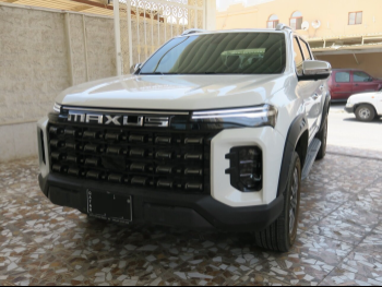 ماكسس  تي 90  2025  اوتوماتيك  5,500 كم  4 سلندر  دفع رباعي  بيكب  أبيض  تحت الضمان