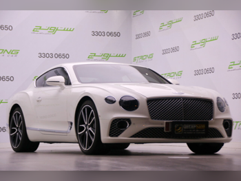 Bentley  Continental  GT Mulliner  2019  Automatic  59,000 Km  12 Cylinder  All Wheel Drive (AWD)  Coupe / Sport  White  With Warranty