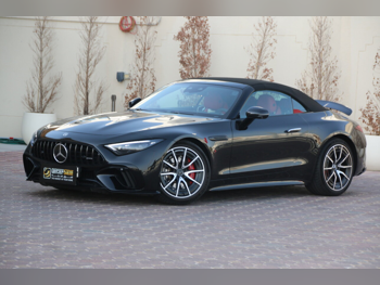 Mercedes-Benz  SL  55 AMG  2022  Automatic  7,500 Km  8 Cylinder  Rear Wheel Drive (RWD)  Convertible  Black  With Warranty