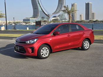 كيا  بيجاس  4 سلندر  سيدان  أحمر  2025