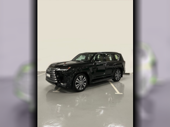 Lexus  LX  600 Luxury  2025  Automatic  4,000 Km  6 Cylinder  Four Wheel Drive (4WD)  SUV  Black  With Warranty