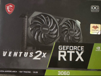 MSI  Nvidia Geforce  RTX 3070  / Not Available DVI Port  / 1 HDMI Port  GDDR6 /  12 GB