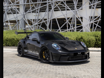 Porsche  911  GT3 RS-Weissach Package  2024  Automatic  6,000 Km  6 Cylinder  Rear Wheel Drive (RWD)  Coupe / Sport  Black  With Warranty