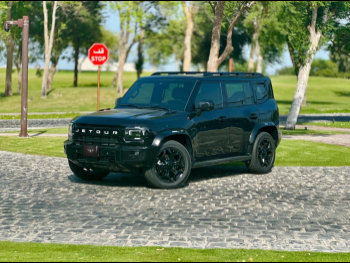 Jetour  T2  Luxury  2025  Automatic  3,000 Km  4 Cylinder  Four Wheel Drive (4WD)  SUV  Black  With Warranty