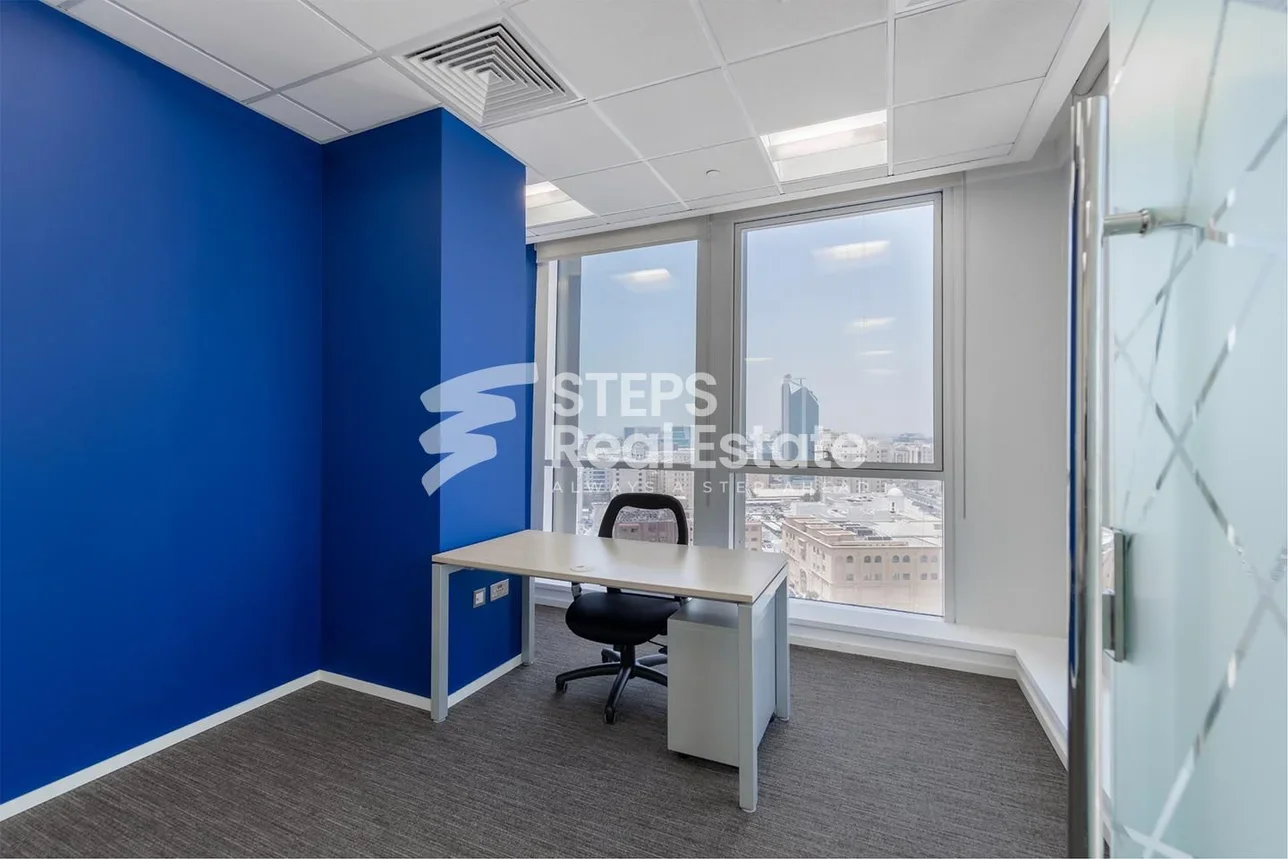 Commercial Offices - Fully Furnished  - Doha  - Al Sadd