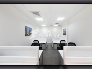Commercial Offices - Fully Furnished  - Doha  - Rawdat Al Khail