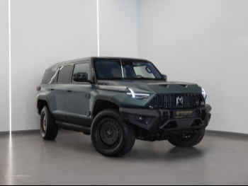 M Hero  917  2025  Automatic  0 Km  4 Cylinder  All Wheel Drive (AWD)  SUV  Matte green  With Warranty